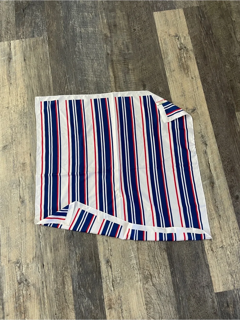 Vintage Red/White/Blue nautical scarf